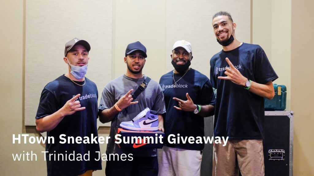 HTown Sneaker Summit Giveaway with Trinidad James