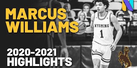 Marcus Williams Wyoming Cowboys MWC Freshman of the Year Highlights | 2020-21 Season