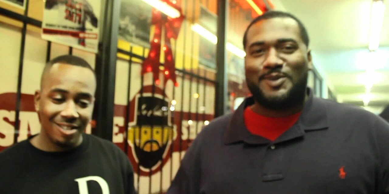 Doughbeezy and E.S.G. at the GO Smoke Shop in Houston,TX