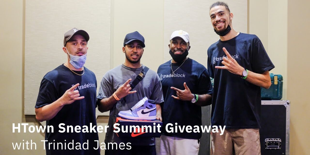 HTown Sneaker Summit Giveaway with Trinidad James