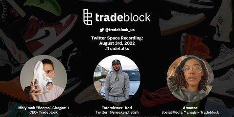 Tradeblock CEO &quot;Beems&quot; talks w/ SneakerPhetish | #TradeTalks